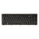 Клавіатура ноутбука PowerPlant Lenovo G580, N580 чорний, чорний фрейм (KB311071)