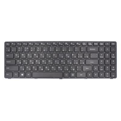 Клавіатура ноутбука PowerPlant Lenovo IdeaPad 100-15IBD чорний, чорний фрейм (KB310623)