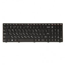 Клавіатура ноутбука PowerPlant Lenovo IdeaPad G500, G505 чорний, чорний фрейм (KB311552) - Фото