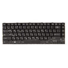 Клавіатура ноутбука PowerPlant TOSHIBA Satellite C800 чорний, чорний фрейм (KB311941) - Фото