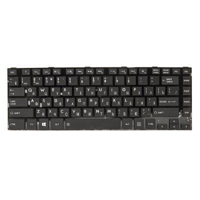 Клавіатура ноутбука PowerPlant TOSHIBA Satellite C800 чорний, чорний фрейм (KB311941)