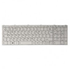 Клавіатура ноутбука PowerPlant TOSHIBA Satellite C850, C870 білий, білий фрейм (KB311781) - Фото