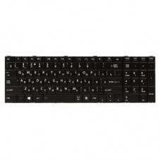 Клавіатура ноутбука PowerPlant TOSHIBA Satellite C850, C870 чорний, чорний фрейм (KB310272) - Фото