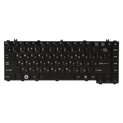 Клавіатура ноутбука PowerPlant TOSHIBA Satellite L600 чорний, чорний фрейм (KB311958)