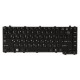 Клавіатура ноутбука PowerPlant TOSHIBA Satellite L600 чорний, чорний фрейм (KB311958)