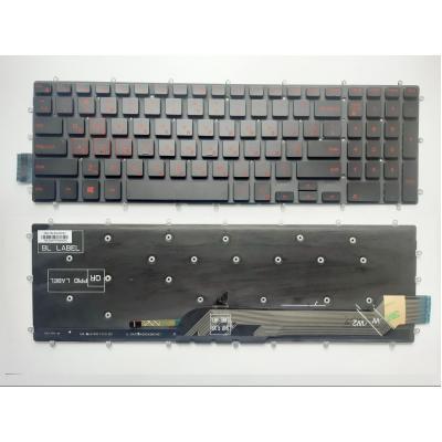 Клавіатура ноутбука Dell Inspiron Gaming 15-7566/7577 чорн.без рамки/с підсв. US (A43465)