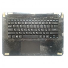 Клавиатура ноутбука SONY Vaio SVF142A,SVF143A (Fit 14) black,UA/US,black,frame,TP (A46013) - Фото