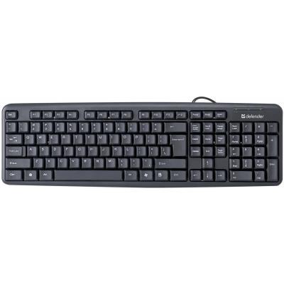 Клавіатура Defender Element HB-520 UKR Black (45529)