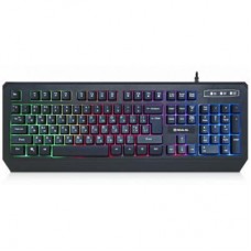 Клавиатура REAL-EL 7001 Comfort Backlit Black