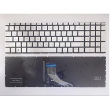 Клавиатура ноутбука HP Pavilion 15-DA; 250/255 G7 серебр (A46127)