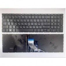 Клавиатура ноутбука HP Pavilion 15-DA; 250/255 G7 черная,подсв (A46126)