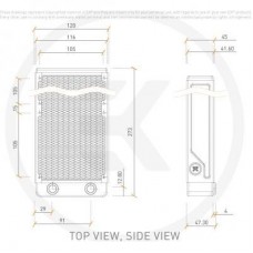 Радіатор охолодження EKWB EK-CoolStream PE 240 (Classic) (3831109817360) - Фото