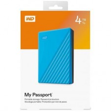 Зовнішній жорсткий диск 2.5" 4 TB My Passport Portable WD (WDBPKJ0040BBL-WESN) Зовнішній жорсткий диск 2.5" 4 TB My Passport Portable WD (WDBPKJ0040BBL-WESN) - Фото