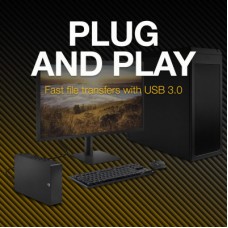 Зовнішній жорсткий диск 3.5" 12 TB Expansion Desktop Seagate (STKP12000400) - Фото