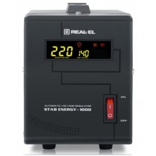 Стабілізатор REAL-EL STAB ENERGY-1000 (EL122400012) - Фото