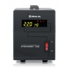 Стабілізатор REAL-EL STAB ENERGY-500 (EL122400011) - Фото