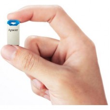 USB-флеш-накопичувач Apacer 64 GB AH111 Blue USB 2.0 (AP64GAH111U-1) - Фото