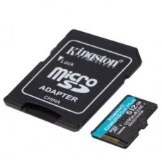 Картка пам'яті Kingston 512GB microSDXC class 10 UHS-I U3 A2 Canvas Go Plus (SDCG3/512GB) - Фото