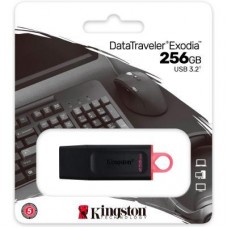 USB флеш накопитель Kingston 256GB DataTraveler Exodia Black/Pink USB 3.2 (DTX/256GB) - Фото
