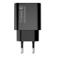 Зарядний пристрій ColorWay Power Delivery Port USB Type-C (20 W) V2 black (CW-CHS026PD-BK)