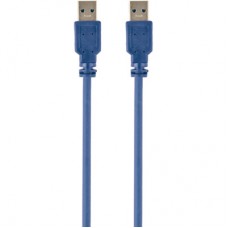 Дата кабель USB3.0 AM-АM 0.5m Maxxter (U-AMAM3-0,5m) - Фото