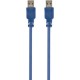 Дата кабель USB3.0 AM-АM 0.5m Maxxter (U-AMAM3-0,5m)