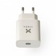 Зарядний пристрій Vinga PD Type-C 20 W Charger white (VWCPDC)