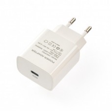 Зарядний пристрій Vinga PD Type-C 20 W Charger white (VWCPDC) - Фото
