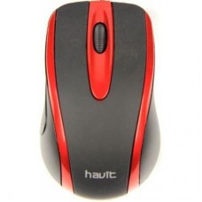 Мишка Havit V-MS753 USB Black/Red (23939) - Фото