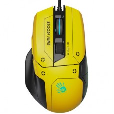 Мишка A4Tech Bloody W70 Max Punk Yellow - Фото
