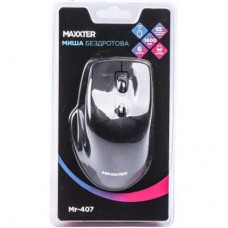 Мышка Maxxter Mr-407 Wireless Black (Mr-407) - Фото