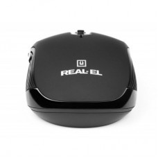 Мышка REAL-EL RM-330 Wireless Black - Фото