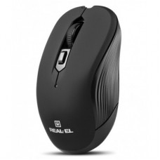 Мышка REAL-EL RM-330 Wireless Black - Фото