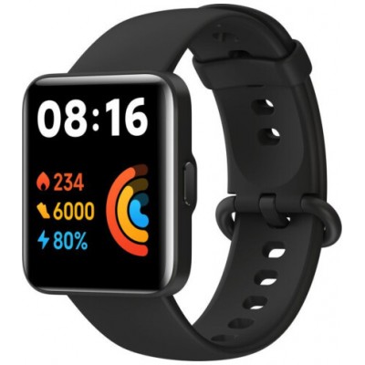 Оригинал Xiaomi Redmi Mi Watch 2 Lite Black Глобальная Версия EU Смарт Часы BHR5436GL