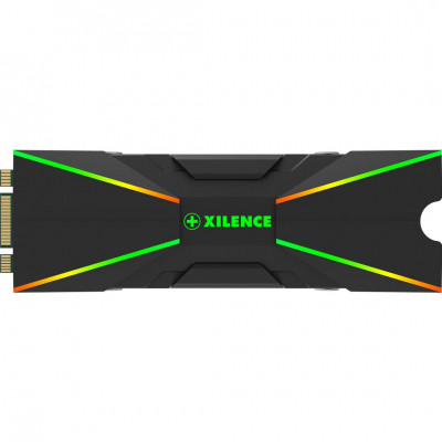Радиатор охлаждения Xilence M2SSD Cooler ARGB M2SSD.B.ARGB (XC401)