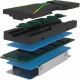 Радиатор охлаждения Xilence M2SSD Cooler ARGB M2SSD.B.ARGB (XC401) Радиатор охлаждения Xilence M2SSD Cooler ARGB M2SSD.B.ARGB (XC401)