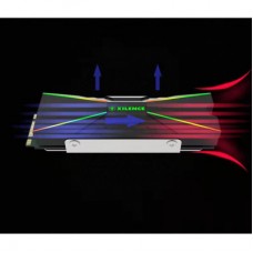 Радіатор охолодження Xilence M2SSD Cooler ARGB M2SSD.B.ARGB (XC401) - Фото