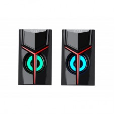 Акустична система Vinga SP-100 LED USB Black - Фото