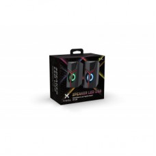 Акустична система Vinga SP-100 LED USB Black - Фото