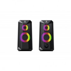 Акустична система Vinga SP-200 LED USB Black - Фото