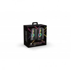 Акустична система Vinga SP-200 LED USB Black - Фото