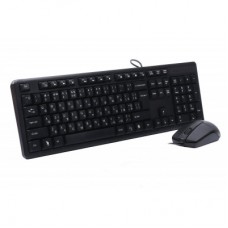 Комплект A4Tech KK-3330 USB Black (KK-3330 Black) - Фото
