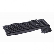 Комплект Maxxter KMS-CM-02-UA USB Black (KMS-CM-02-UA) - Фото