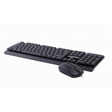 Комплект Maxxter KMS-CM-01-UA USB Black (KMS-CM-01-UA) - Фото