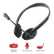 Наушники Trust Primo Chat 3.5mm BLACK (21665) Наушники Trust Primo Chat 3.5mm BLACK (21665)