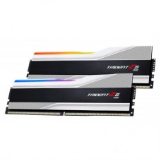 Модуль пам'яті для комп'ютера DDR5 32 GB (2x16GB) 6000 MHz Trident Z5 RGB Silver G.Skill - Фото