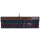 Клавиатура Vinga KBGM160 LED Outemu Blue USB Black (KBGM160V2 Black)