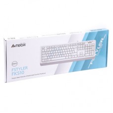 Клавіатура A4Tech FKS10 USB White - Фото