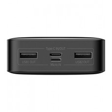 Повербанк Baseus Bipow Digital Display 20000mAh 15WBlack (PPDML-J01) УМБ Басеус - Фото