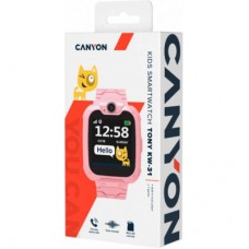 Смарт-годинник Canyon CNE-KW31BB Kids smartwatch Tony, Pink (CNE-KW31RR) - Фото